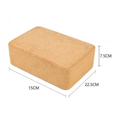 Best Quality Printing Eco-Friendly  cork Yoga Block