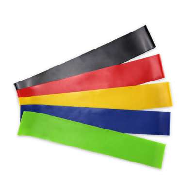 New arrival custom logo colorful latex resistance band